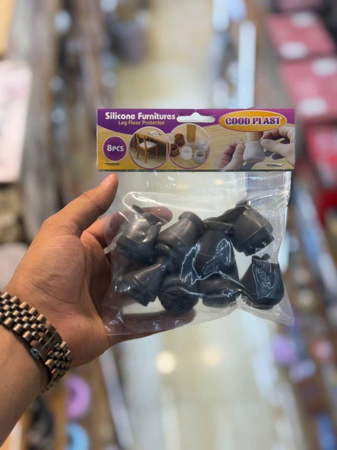 محافظ پایه سیلیکونی کوچک ۸ عددی